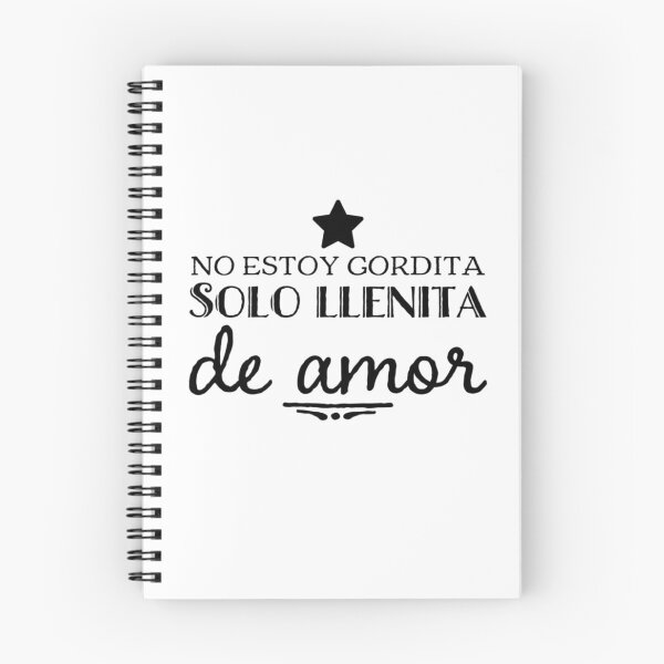 Item preview, No estoy gordita solo llenita de amor designed and sold by Elena's Shop.