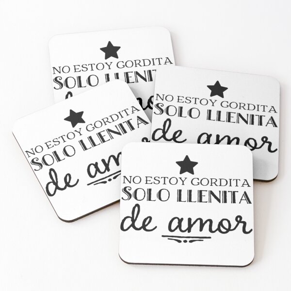 Item preview, No estoy gordita solo llenita de amor designed and sold by Elena's Shop.