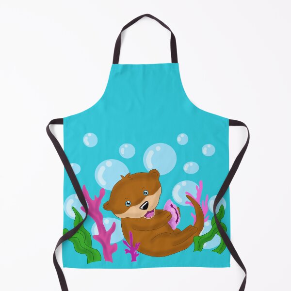 Item preview, Cute cartoon sea otter designed and sold by KatyChristoff.