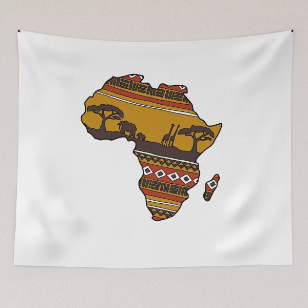 Item preview, AFRICAN CONTINENT Wildlife | Native | Safari | Travel | Africa designed and sold by yourtravelguide.