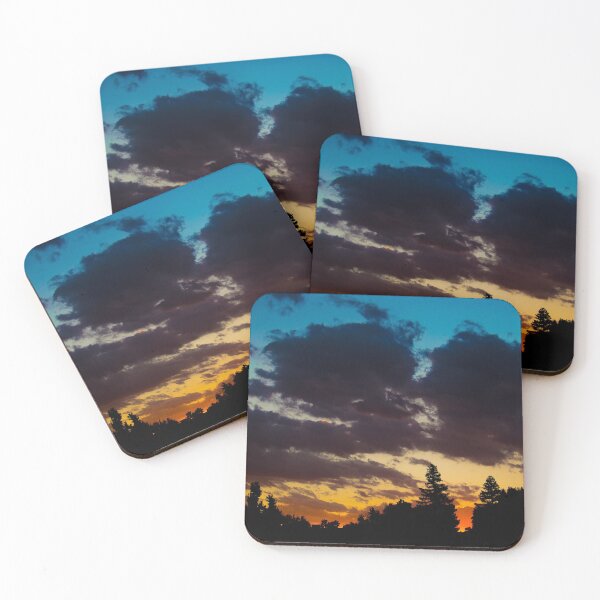 Item preview, Peach and Blueberry Sunset designed and sold by DMWArt.