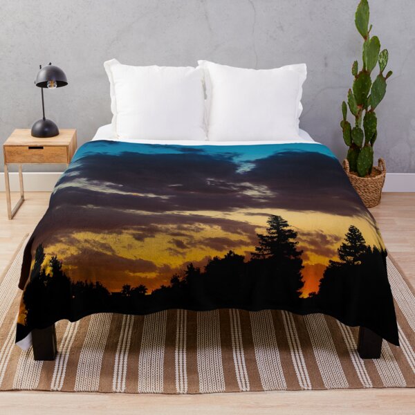 Item preview, Peach and Blueberry Sunset designed and sold by DMWArt.
