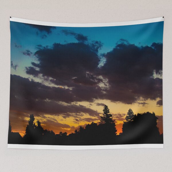 Item preview, Peach and Blueberry Sunset designed and sold by DMWArt.