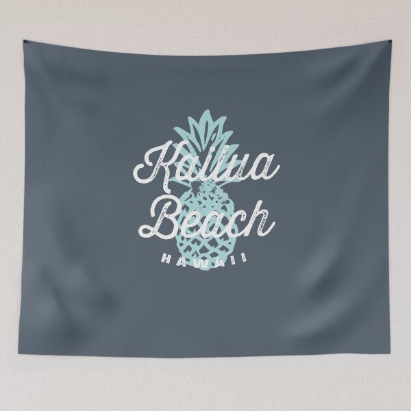 Item preview, Kailua Beach Hawaii Pineapple designed and sold by redwoodandvine.