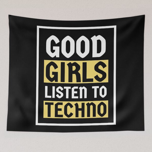 Item preview, Good Girls Listen To Techno designed and sold by Express YRSLF.