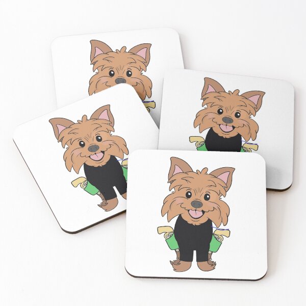 Item preview, Yorkie con dos pistolas designed and sold by Lizreed1827.