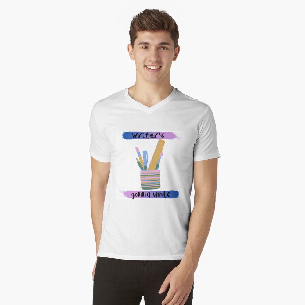 Item preview, V-Neck T-Shirt designed and sold by Cinders-Embers.