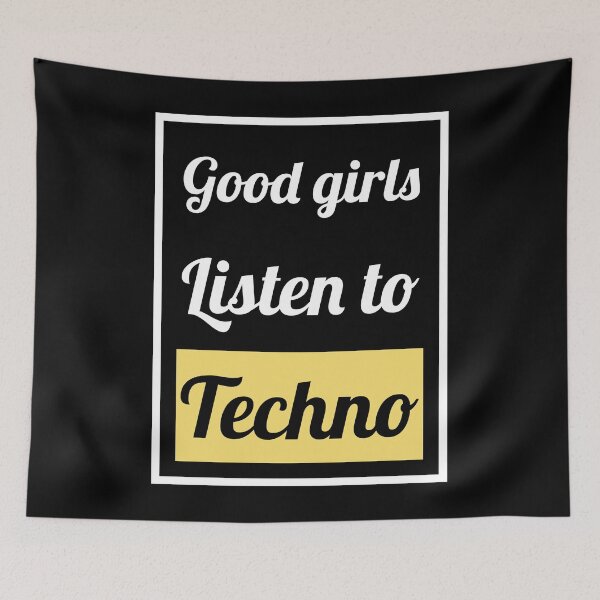Item preview, Good Girls Listen To Techno designed and sold by Express YRSLF.