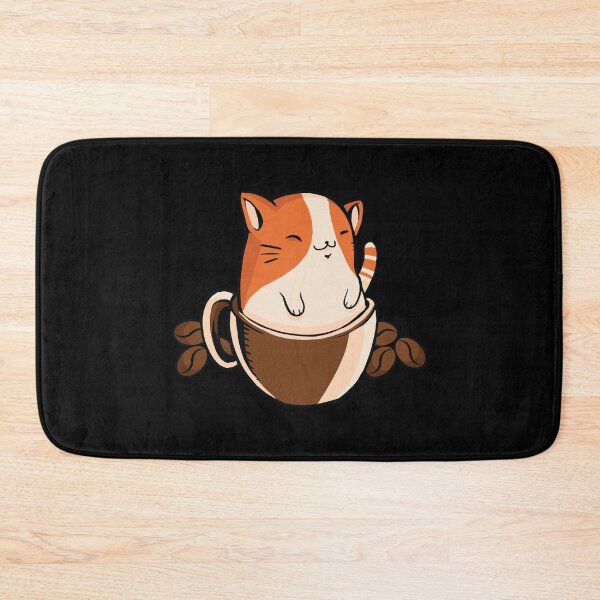 Item preview, Cute Coffee Cat In A Cup designed and sold by OnepixArt.