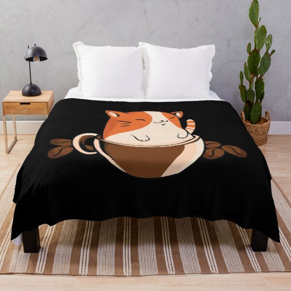 Item preview, Cute Coffee Cat In A Cup designed and sold by OnepixArt.