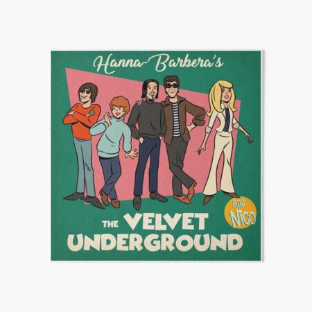 Cartoon Underground Art Board Print