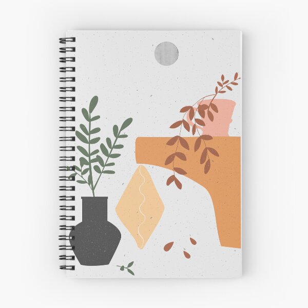 Item preview, Simple Plant Illustration Grey Collage designed and sold by A. P..