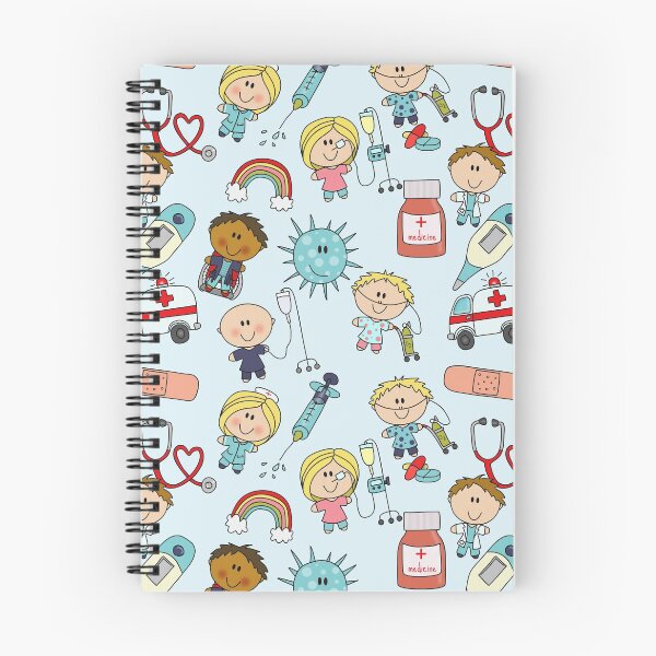 Item preview, Hospital Medical Themed Print designed and sold by LouiseFranksArt.