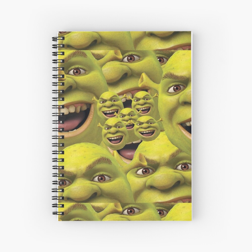 What are you doing in my Shrek Crocs Spiral Notebook for Sale by  apollosale