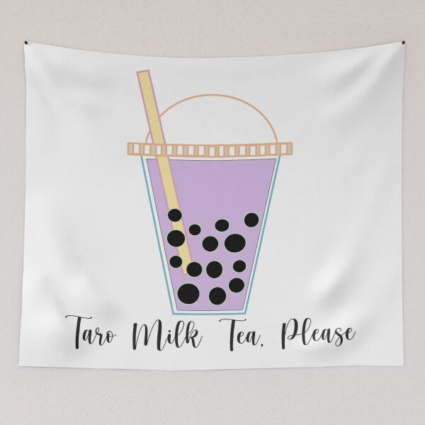 Item preview, Taro Milk Tea, Please - Boba Drink designed and sold by leenbernardo.