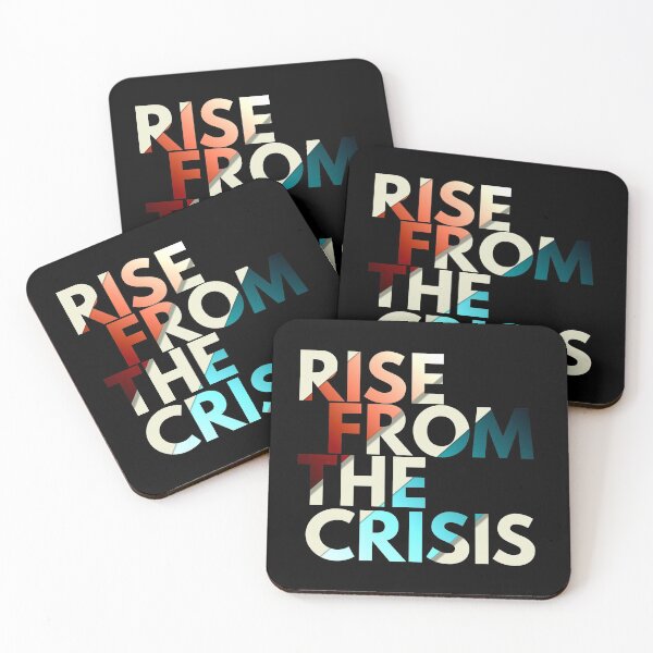 Item preview, Rise from the crisis inspirational quotes. designed and sold by imaargo.
