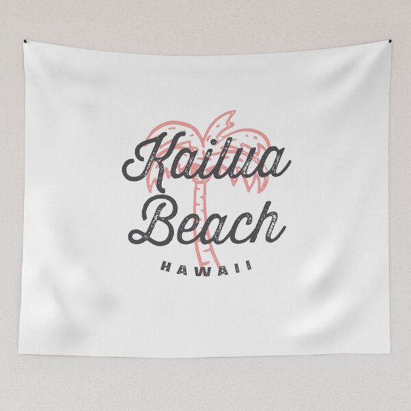 Item preview, Kailua Beach Hawaii Palm Tree designed and sold by redwoodandvine.