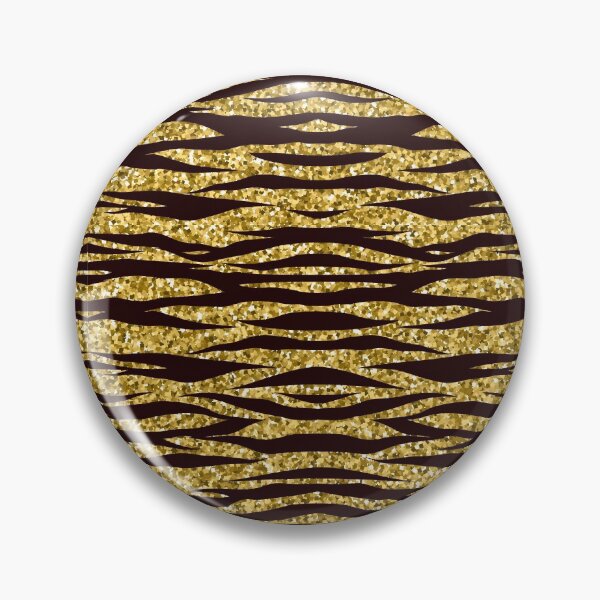 Item preview,  Glitter animal-prints patterns graphic-Tiger designed and sold by Openspace2020.