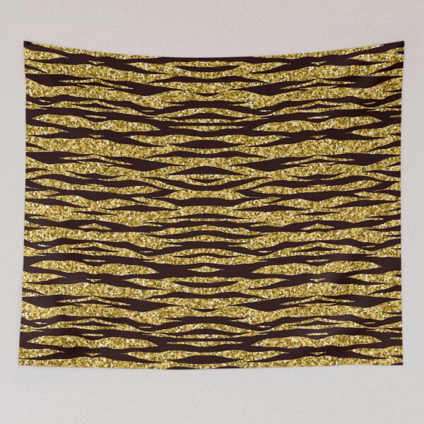 Item preview,  Glitter animal-prints patterns graphic-Tiger designed and sold by Openspace2020.