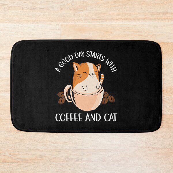 Item preview, A Good Day Starts With Coffee And Cat designed and sold by OnepixArt.