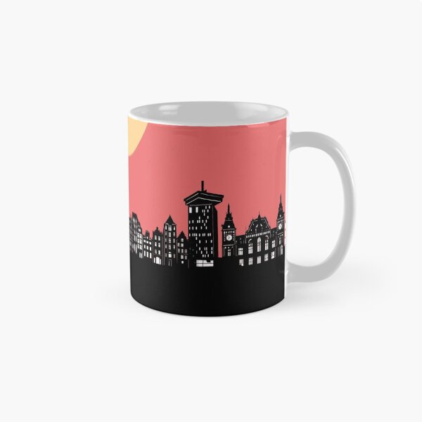 Item preview, amsterdam skyline minimal designed and sold by BekimART2.