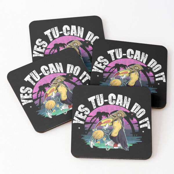 Item preview, Tiki Tucan Crab Beach Sunset Yes Tu-Can Do It designed and sold by Tai Chan.
