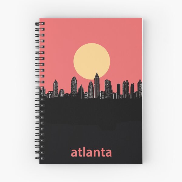 Item preview, atlanta skyline minimal designed and sold by BekimART2.