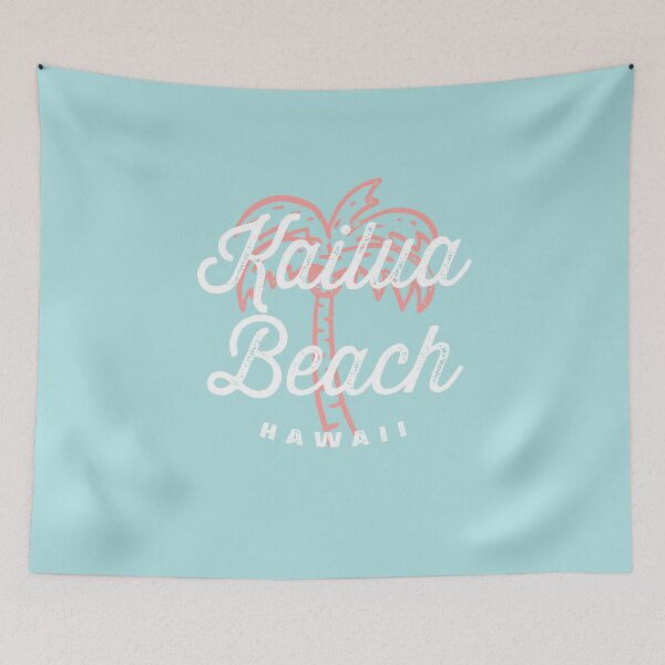 Item preview, Kailua Beach Hawaii Palm Tree designed and sold by redwoodandvine.