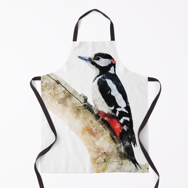 Item preview, Woodpecker Realistic Watercolor Print Graphic designed and sold by DSArtGoods.