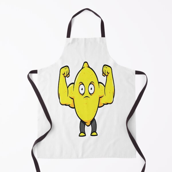 Item preview, Jacked Lemon Bodybuilder Flexing Biceps Powerlifter Foodie designed and sold by ProjectX23.