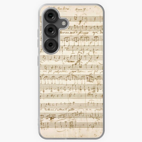 Vista previa del artículo con la obra «Mozart | Partitura del manuscrito original de Amadeus Mozart», diseñado y vendido por en10minutos.