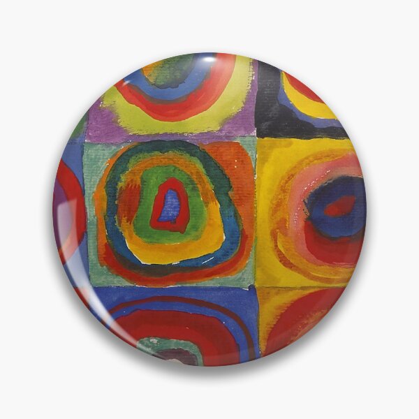 Item preview, Wassily Kandinsky Color Study.  Squares with Concentric Circles designed and sold by neteor.