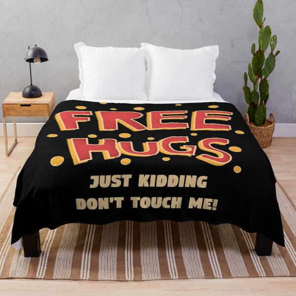 Item preview, Free hugs just kidding don't touch me designed and sold by Zooone.