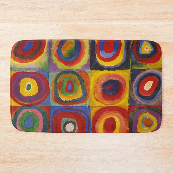 Item preview, Wassily Kandinsky Color Study.  Squares with Concentric Circles designed and sold by neteor.