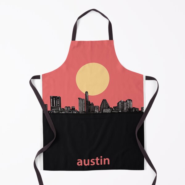 Item preview, austin skyline minimal designed and sold by BekimART2.