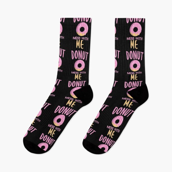 Item preview, Donut Mess With Me - Funny Donut Lover Joke designed and sold by jacks-tees.