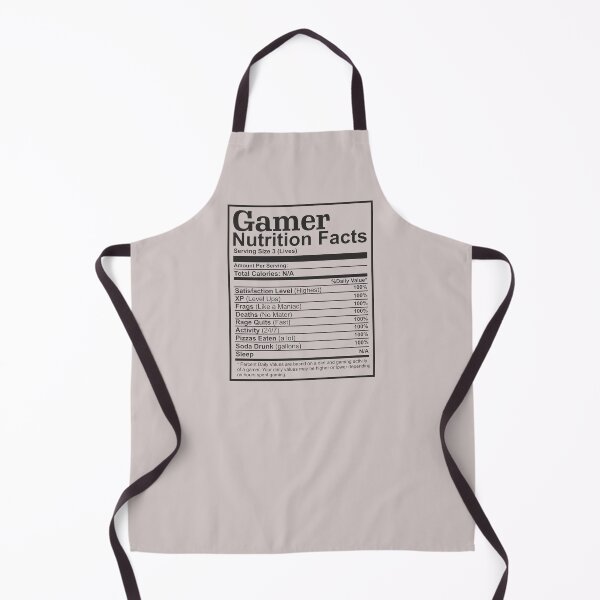 Item preview, Gamer Nutrition Facts funny video games lover gift gaming humor designed and sold by alenaz.
