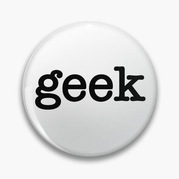 Item preview, Geek  designed and sold by Bubblism.