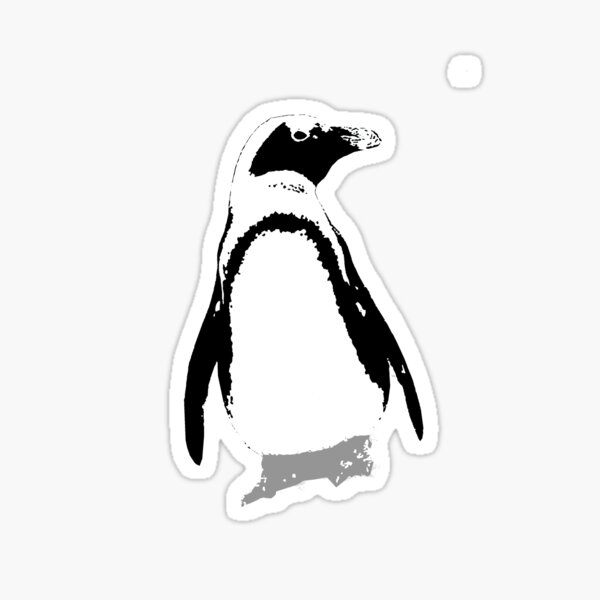 Penguin Cartoon Penguin Sealife Higher Waterbird Bird Lovers Gift Metal Enamel Pin Badge Brooch Aquatic Flightless Bird 
