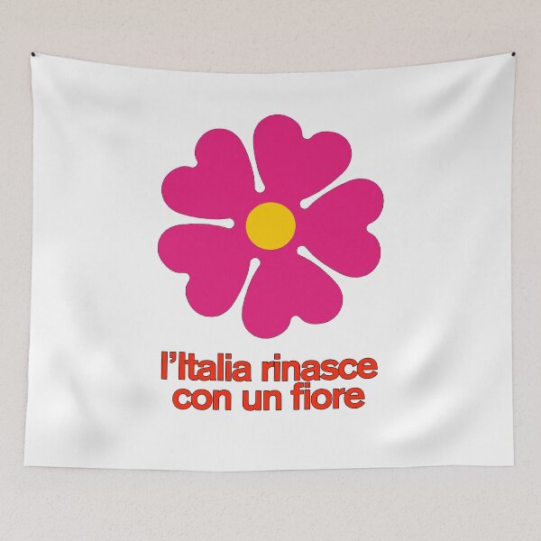 Item preview, L' Italia rinasce con un fiore 2020 2021 designed and sold by superpixus.