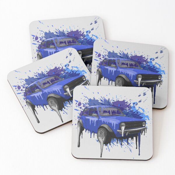 Item preview, Yet Another Classic Mini Melting Blue designed and sold by jdm1981.