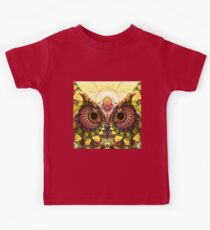 Fractal Owl Kids Tee