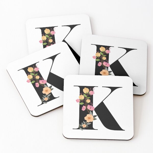 Item preview, Floral K designed and sold by zafirahansen.