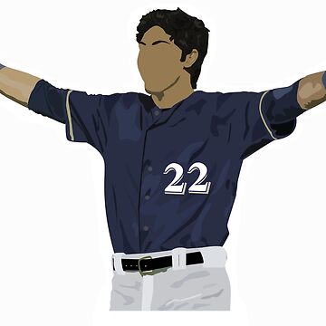 Christian Yelich Art Board Print for Sale by KOGraphics