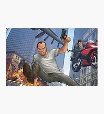 GTA 5 Artwork Photographic Print