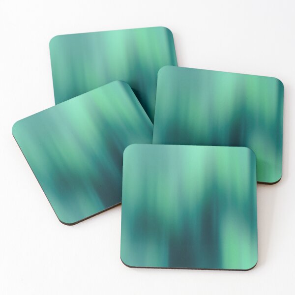 Item preview, Aurora boreal resumen auroras boreales verde azulado designed and sold by trajeado14.