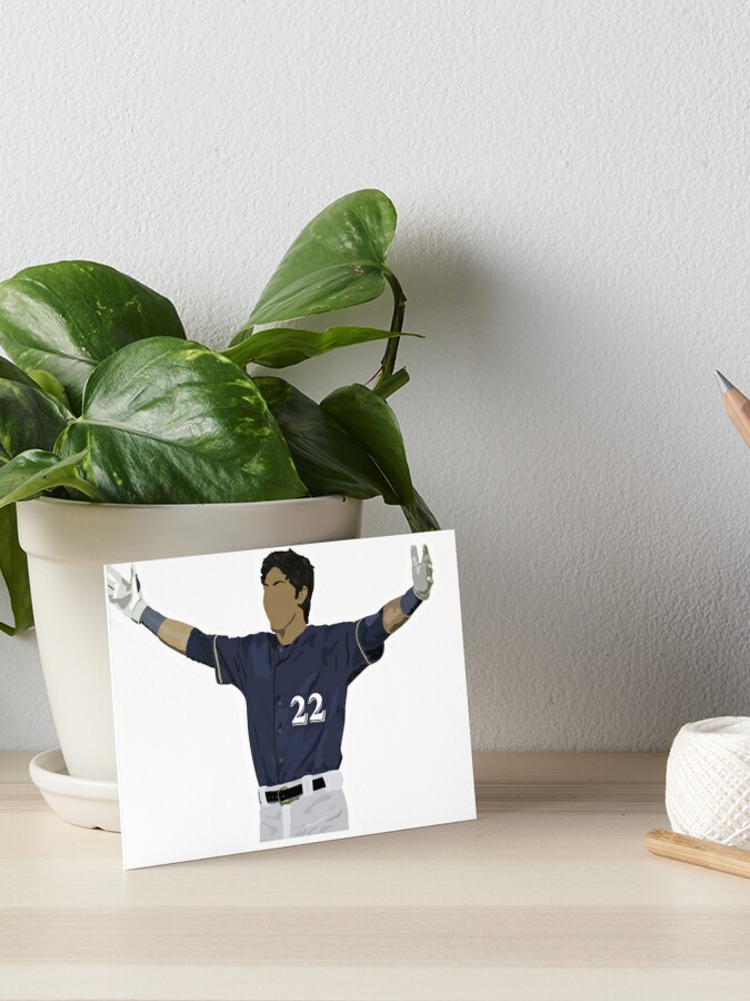 Christian Yelich | Art Board Print