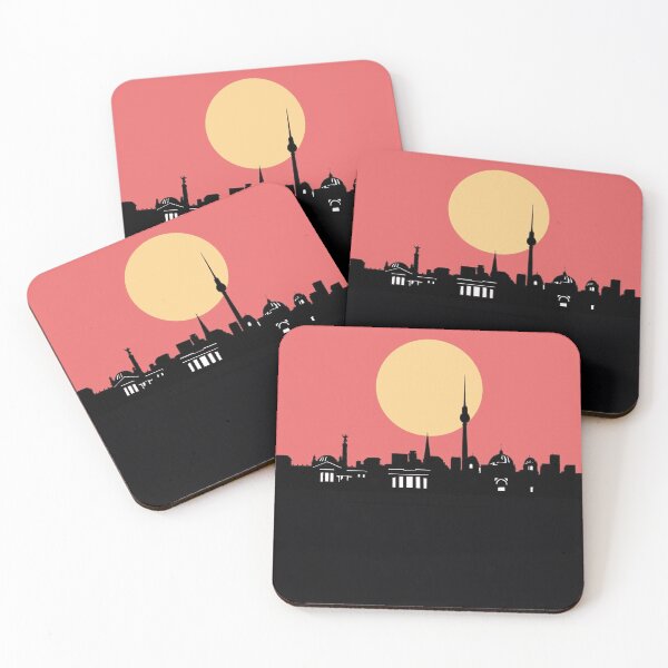 Item preview, berlin skyline minimal designed and sold by BekimART2.