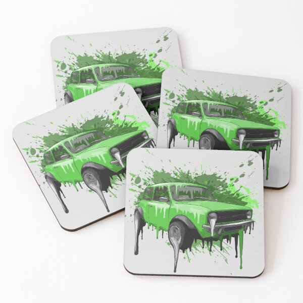 Item preview, Yet Another Classic Mini Melting Green designed and sold by jdm1981.