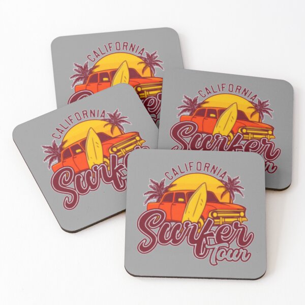 Item preview, California Surfer Tour Retro Surfing Design designed and sold by bestoffers.